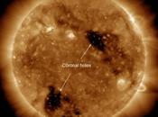 vidéo trous coronaux pluie plasma surface Soleil