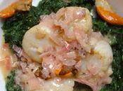 Noix Saint-Jacques échalotes