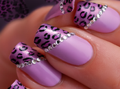Pink léopard nail