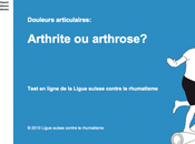 arthrite arthrose test ligne pour premières réponses