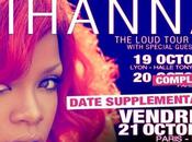 Rihanna Elle ajoute deuxième Bercy tournée