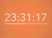 Colour Clock, idée designer Geek