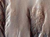 Erosion récurrente près pôle nord martien