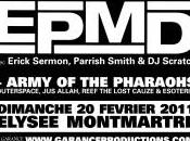 EPMD ARMY PHARAOHS Concert Elysée Montmartre Paris