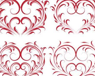 Coeurs à imprimer !