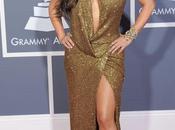 Kardashian Elle frôle drame Grammy Awards cause fesses