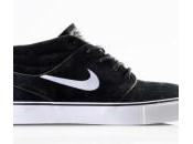 Nike Janoski Black Suede/White