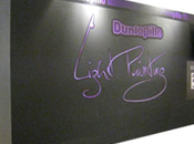 L'agence organise pour Dunlopillo expérience "light painting"
