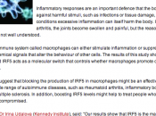 [Brève] IRF5 identification d’une molécule l’inflammation