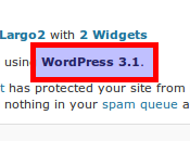 Mise jour vers WordPress