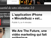 site minutebuzz lance application Iphone