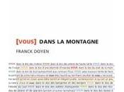 Vous, dans montagne, Franck Doyen