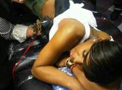 Kelly Rowland chef-d'oeuvre guise tatouage (photos)