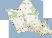 carte complète d’Hawaï dans Test Drive Unlimited avec carcasses, concessionnaires, clubs… circuits