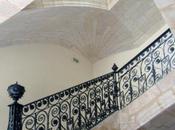 L’escalier suspendu voûte retour trompe l’hôtel Lecomte Puységur) Bordeaux (33)