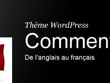 WordPress thème Comment traduire français
