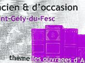 Saint-Gély-du-Fesc (34) livre ancien fait salon l’espace Brassens