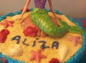 Gâteau Ariel petite sirène.....