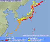 Susivez l'évolution séismes, tsunami explosions nucléaires Japon dans dossier vidéo