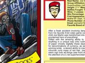 cartes visite façon Marvel