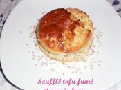 Soufflés tofu fumé carrés frais