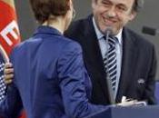 UEFA Platini réélu président