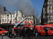 Incendie Elysée Montmartre VIDEO images impressionnantes