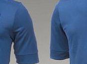 Photo: nouveau maillot bleu-bleu-bleu Bleus