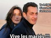 Vive mariés Nicolas Sarkozy Carla Bruni