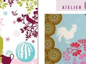 Atelier à-plats motifs “nature”, rendons César…