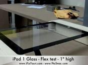 Plutôt flexible l’écran l’iPad