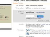 Affaire compte Twitter officiel Gallimard. Vers accord amiable
