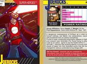 Cartes visite Marvel