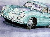 Porsche 1955 1500 verte