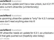 ulstrasnOw sera compatible uniquement 4.3.1