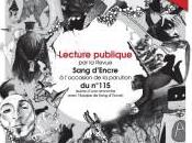 Lecture publique revue Sang d’Encre