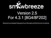 Sn0wbreeze Jailbreak 4.3.1 untethered iPhone, iPod, iPad disponible