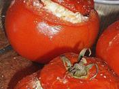 Tomates farcis chévre basilic.
