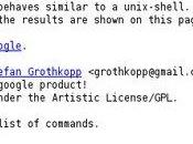 goosh.org tout google shell
