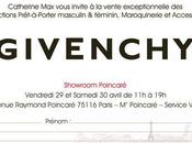 vente privée Givenchy, compter avril 2011