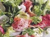 Salade croquante filets rougets