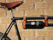 Life beautiful bike with bottle wine