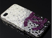 Personnalise iphone avec bumper frame girly!