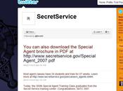 services secrets sont Twitter