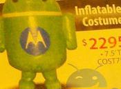 Envie d’une mascotte Android gonflable