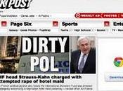presse américaine déchaîne l'inculpation Dominique Strauss-Kahn