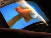 écran AMOLED flexible couleurs