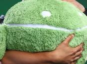 peluche géante pour amoureux d’Android