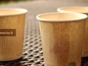 Petit gobelet carton biodégradable écologique pour boire café