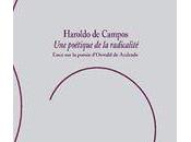 poétique radicalité d'Haroldo Campos (par Jean-Pascal Dubost)